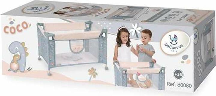 Productafbeelding DeCuevas Reisebettchen Coco 50 x 29 x 30 cm Blau