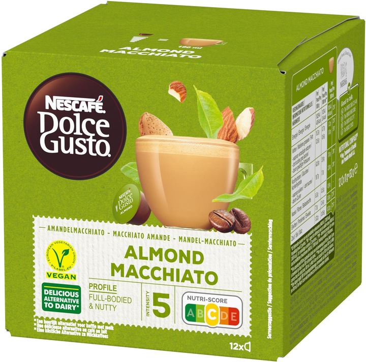 Nescafé Dolce Gusto Almond Macchiato (12 x Port.)