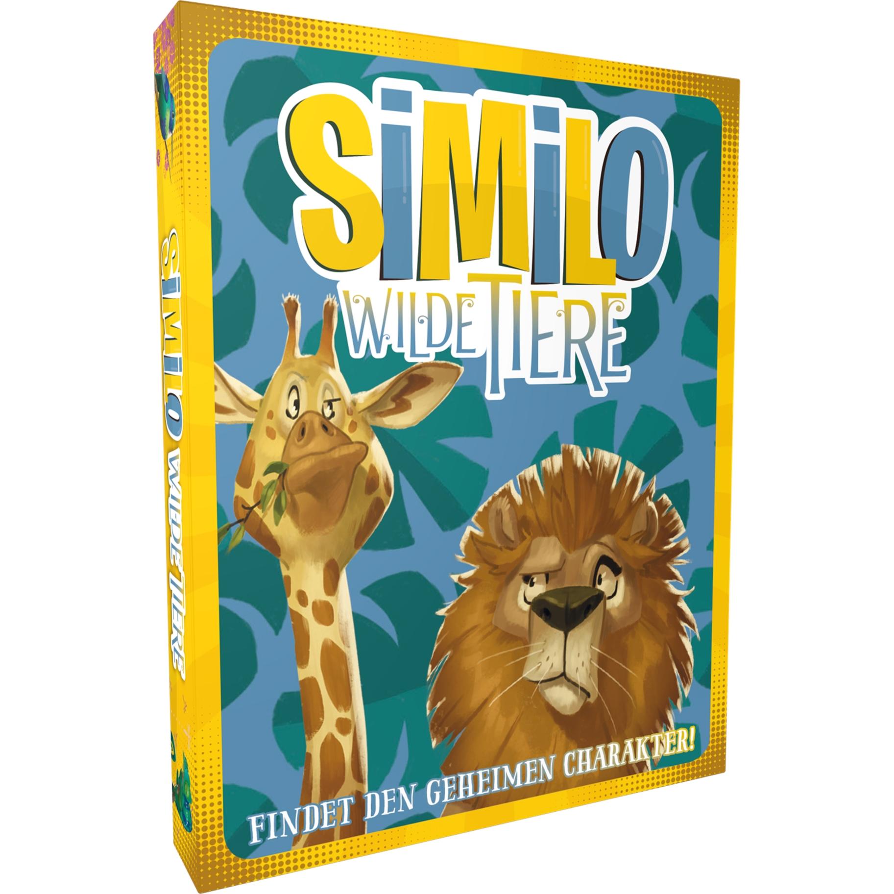 Horrible Guild HR034 - Similo: Wilde Tiere - Kartenspiel, für 2+ Spieler, ab 7 Jahren (DE-Ausgabe) (Multilingual)