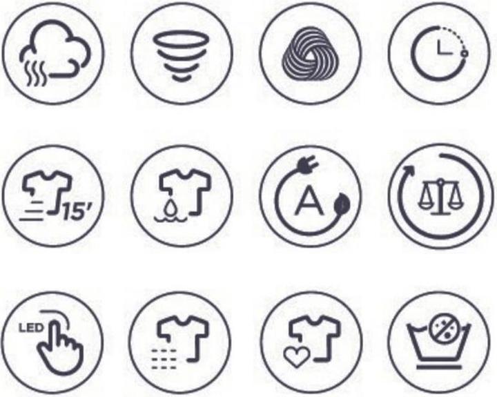 Produktbild Kibernetik SmartEdition SEW513 9kg Waschmaschine A Titan (9 kg, Links)