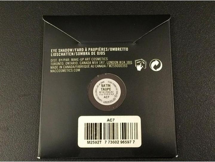 Produktbild MAC Cosmetics Eye Shadow / Pro Palette Refill Pan (Satin Taupe)