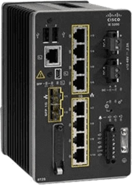 Immagine prodotto Cisco Interruttore IE-3200-8T2S-E Network Essentials (8 Porti)