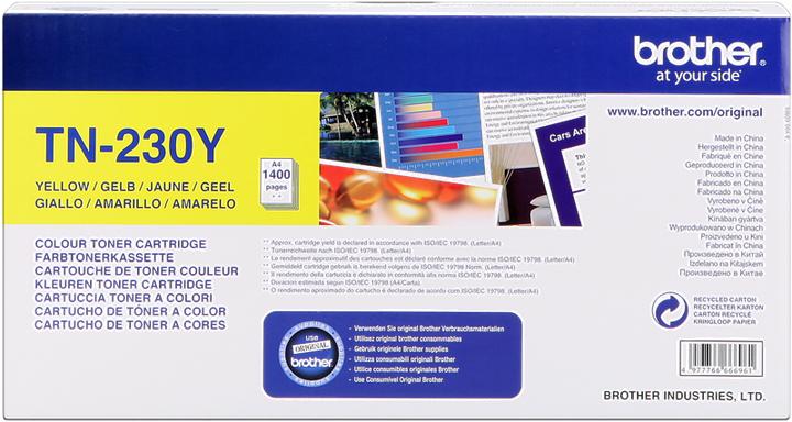 Image du produit Brother Tn-230y (Y)