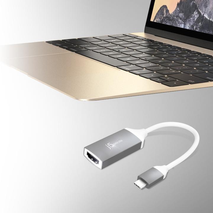Produktbild j5Create USB C zu (HDMI, 15 cm)