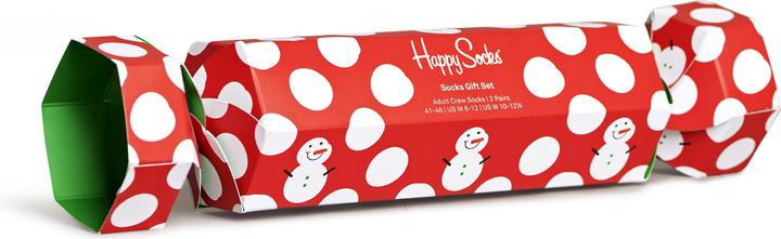 Produktbild Happy Socks Big Dot Snowman (2er Pack, 41 - 46)