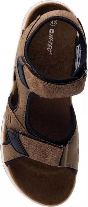 Actual product image Hi-Tec Lucibel dark brown sandals (41)