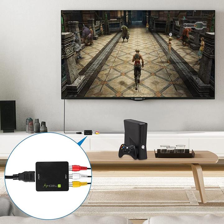 Produktbild Techly IDATA SPDIF-7 Videosignal-Konverter Aktiver Videokonverter Pixel
