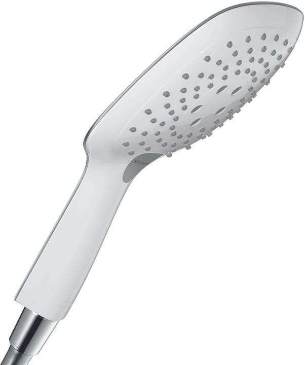 Actual product image hansgrohe HG Handbr RAINDANCE SELECT E 150 3jet DN 15, EcoSmart version white/chrome (3 Beam types, 9 l/min)