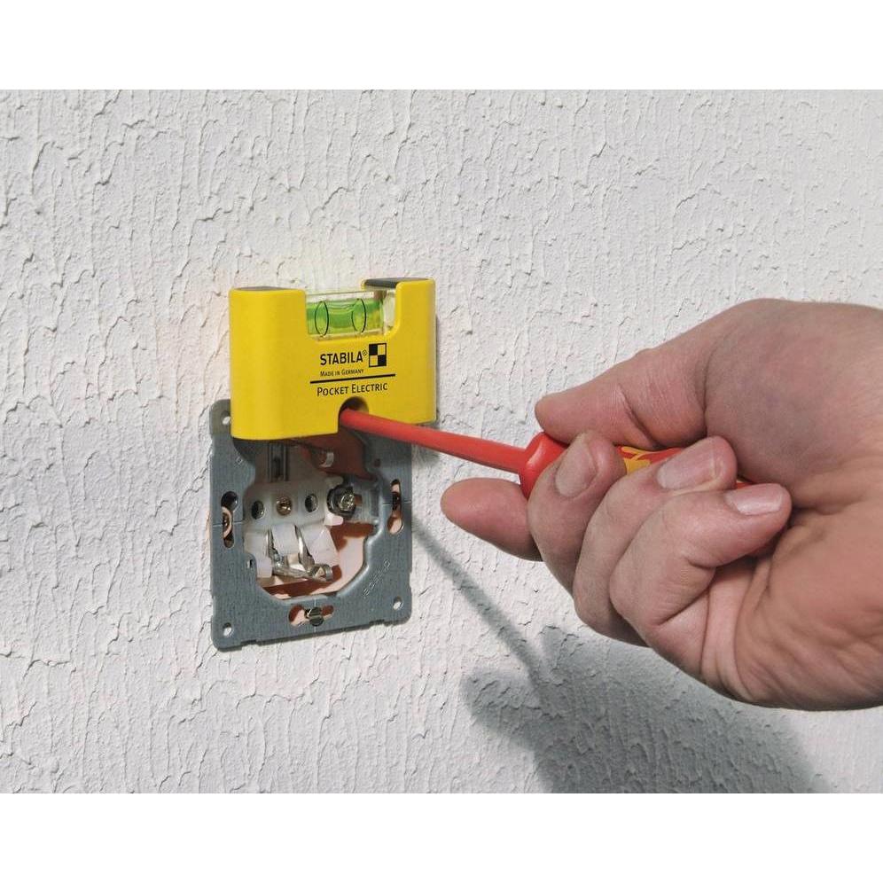 Thumbnail - Stabila, Wasserwaage, Wasserwaage Pocket Electric (7 cm)