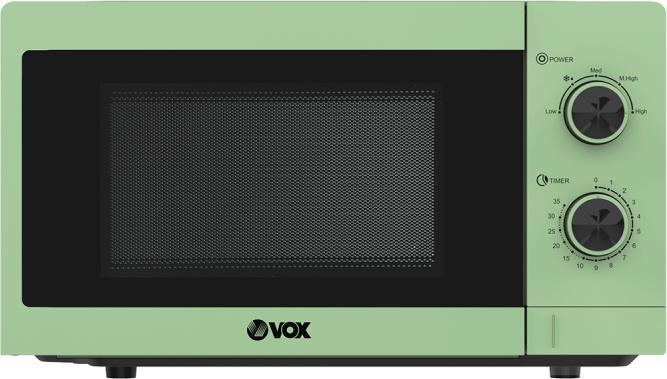 Vox microvawe Four M32G (20 L, Puissance : 700 W, vert) (20 l)