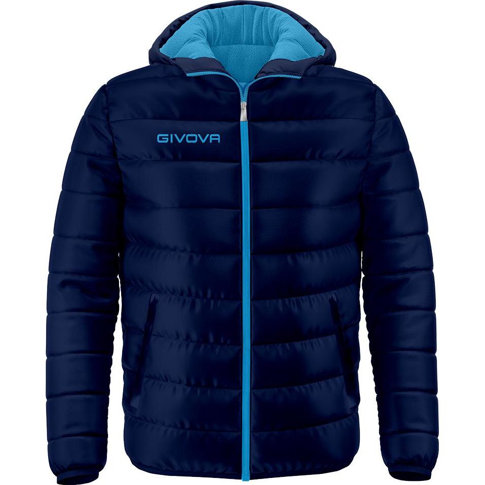 Givova, Jacke, daunenjacke olanda (4XL), Blau, 4XL