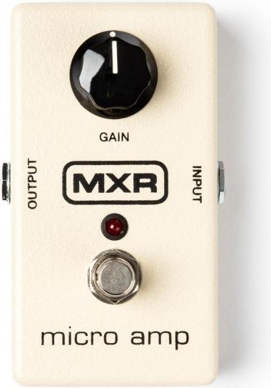 Actual product image Mxr M133 Micro Amp booster-pedaal (Bass, Electric guitar)