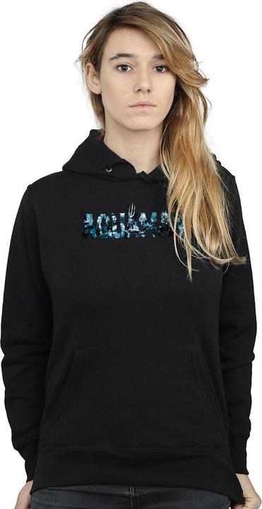 Aquaman Text Logo Kapuzenpullover (L)