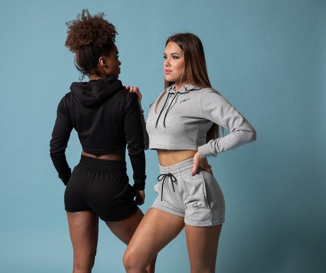 Produktbild Gorilla Wear Pixley Crop Hoody Grey (S)