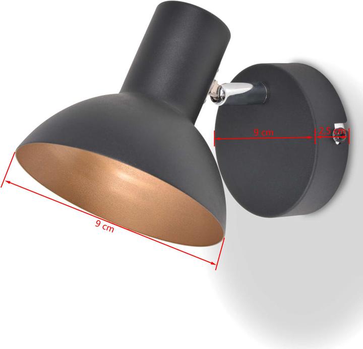 Produktbild vidaXL Wandlampe (E27)