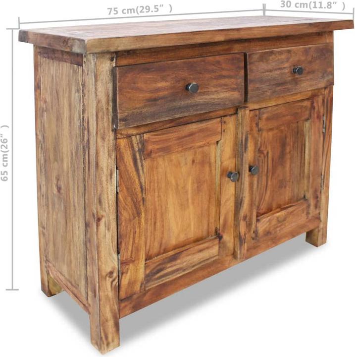 Produktbild vidaXL Sideboard (75 x 30 x 65 cm)