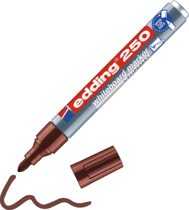 Actual product image Edding Whiteboard marker 250 (Brown, 3 mm, 1 x)