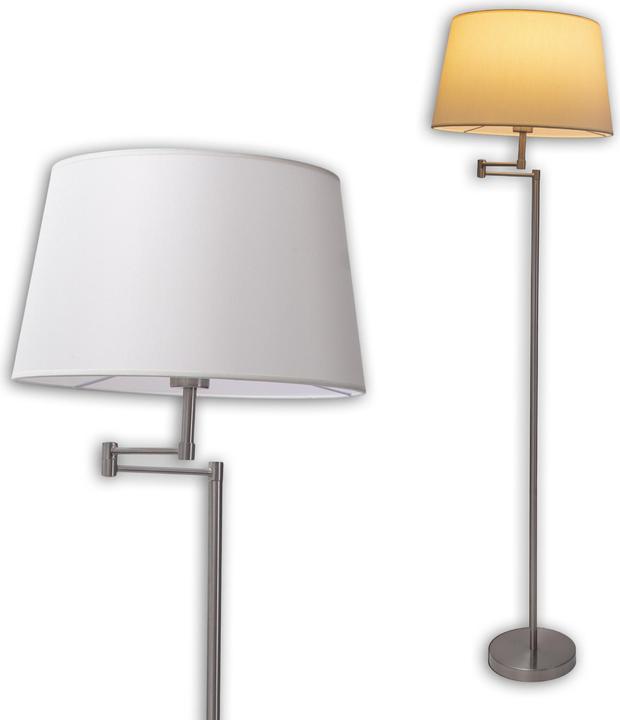 Actual product image Näve Floor lamp Bologna h: 158cm beige (40032285048 lm, E27)
