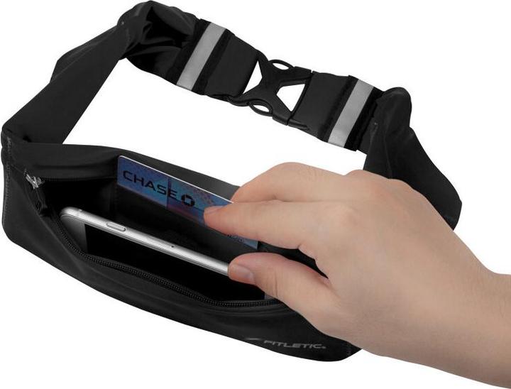 Actual product image Fitletic 360° belt with 3 waterproof pockets