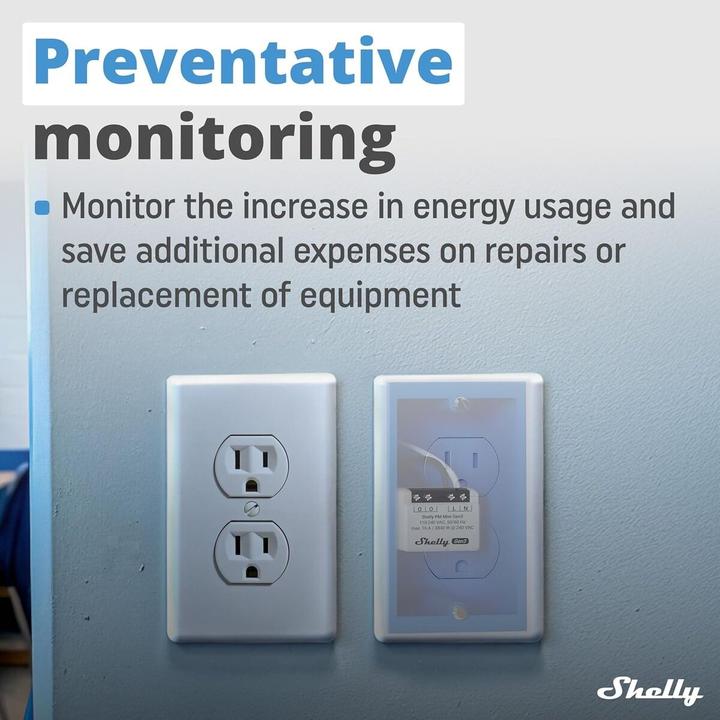 Image du produit Shelly PM Mini Gen3 (Actionneur de commutation)