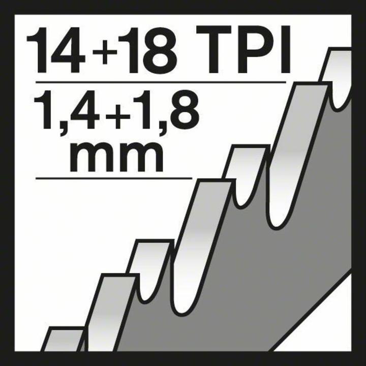 Produktbild Bosch Professional Zubehör Säbelsägeblatt S 1127 BEF Endurance for Heavy Metal, 25er Pack