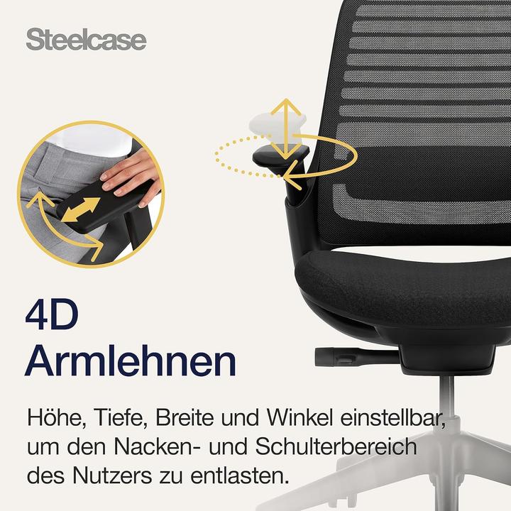 Actual product image Steelcase Office chair (42 - 52 cm)