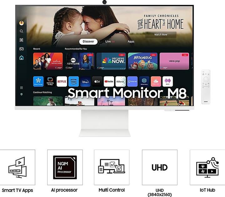 Actual product image Samsung Smart M8 - M80D (3840 x 2160 Pixels, 32")