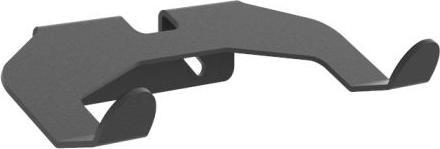 Cavus schwarz (1 pièce, Installation murale)