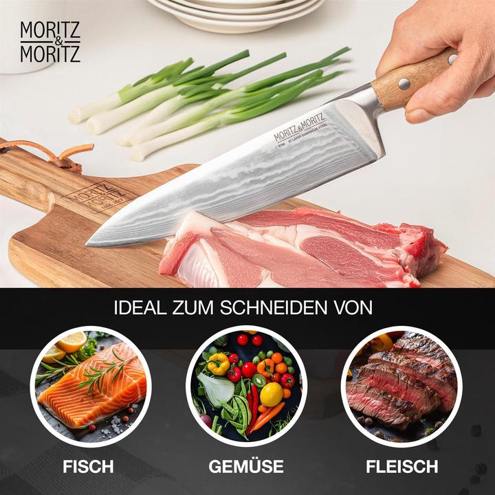 Actual product image Moritz & Moritz 5788 Damastmesser (20 cm)