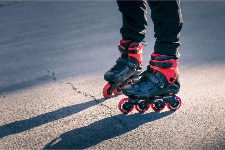 Produktbild Powerslide Inline Skates Imperial Basic 80 Black Red 2018 (45, 45 1/3, 45.5, 46)