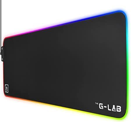 Produktbild The G-Lab Tapis de Souris compatible Rubidium RGB - XXL (Noir) (XXL)