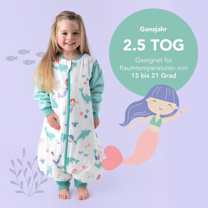 Image du produit Schlummersack Gigoteuse à pieds - 2.5 TOG toutes saisons (90 cm, 2.5 TOG, Toute l'année)
