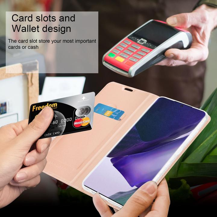 Produktbild Cadorabo Classy Book Hülle für Samsung Galaxy NOTE 20 ULTRA (Samsung Galaxy Note 20 Ultra)