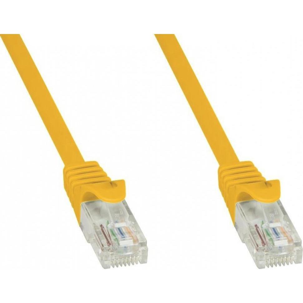 Techly ICOC CCA5U-005-YET (U/UTP, CAT5e, 0.50 m), Netzwerkkabel