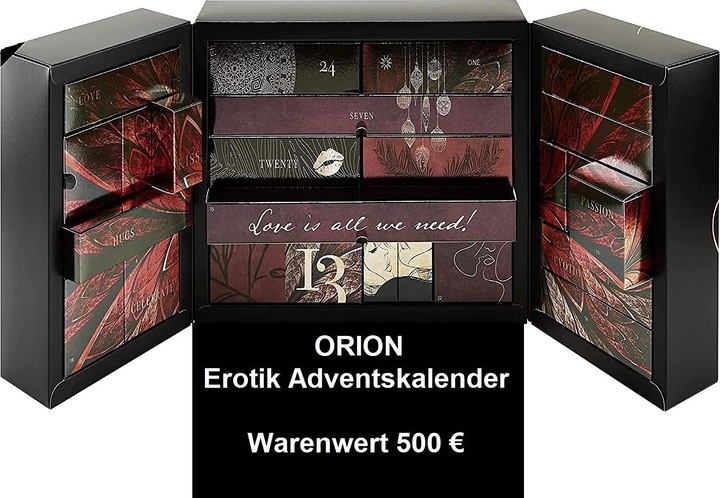 Actual product image Orion Erotic Advent Calendar