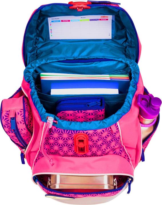 Immagine prodotto Scout Alpha Neon Safety, set di 4 zaini per la scuola (25 l)