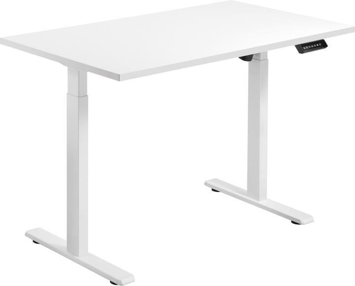 Actual product image Ergowork Compact Electric Desk Frame, white
