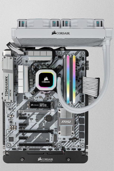 Productafbeelding Corsair Vengeance RGB Pro SL (2 x 8GB, 3200 MHz, DDR4 RAM, DIMM 288 pin)
