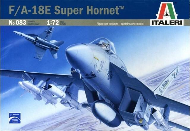 Actual product image Italeri F/A 18E Super Hornet
