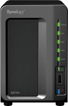 Produktbild Synology DS710+, NAS DiskStation für 2 Festplatten