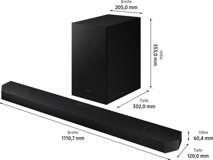 Produktbild Samsung HW-Q700B/EN (320 W, 3.1 Kanal)