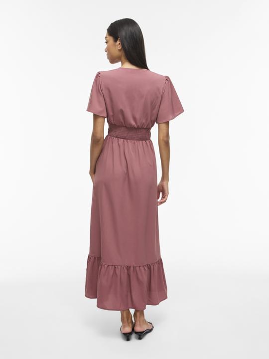 Image du produit Vila VIMATHILDE Kurzärmeliges Maxikleid (36)