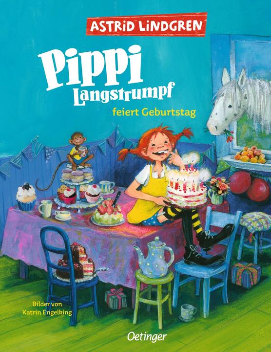 Immagine prodotto Pippi Langstrumpf feiert Geburtstag (Tedesco, Astrid Lindgren, 2020)