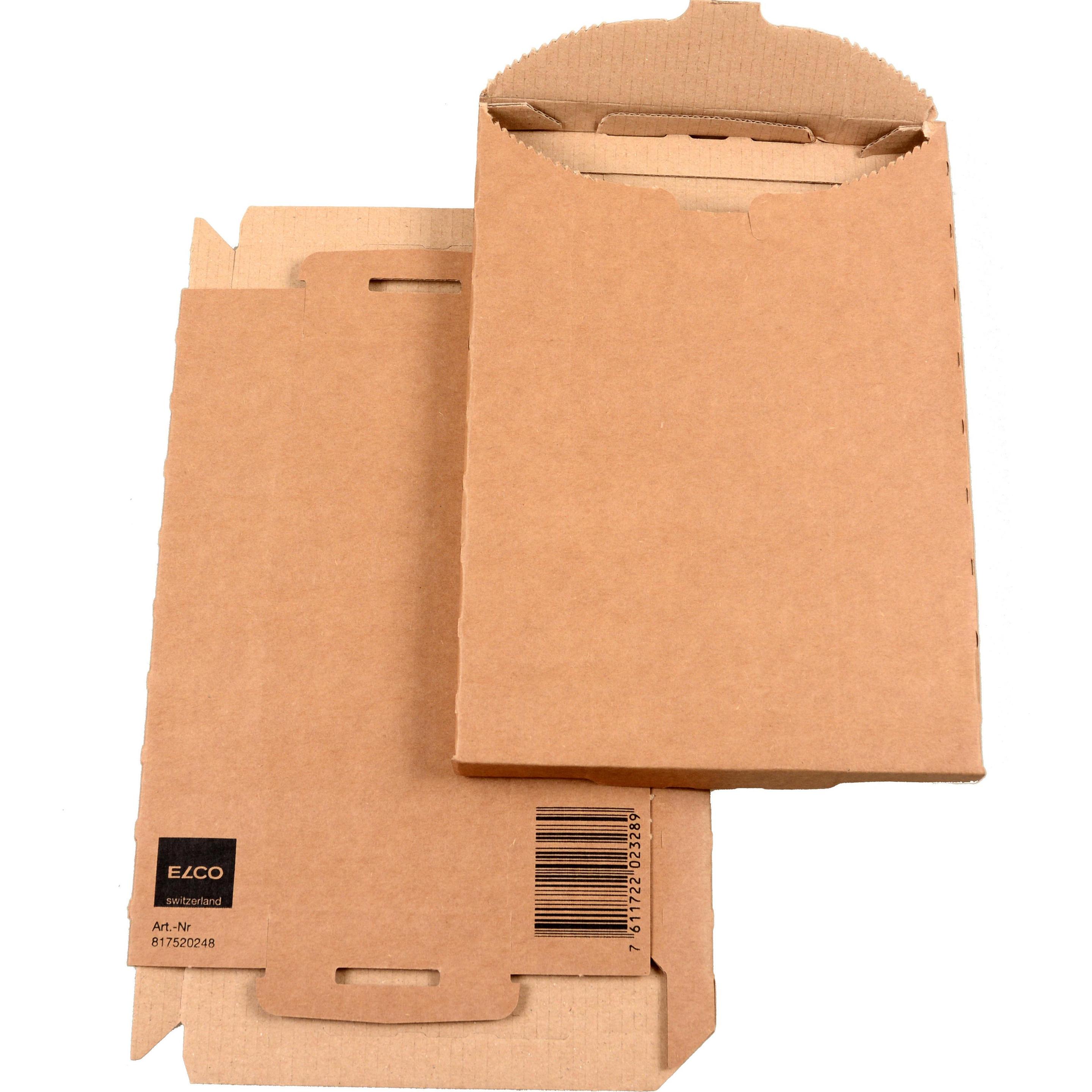 Elco, Versandkarton + Versandbox, Versandkarton B5 braun (174 x 245 x 20 mm, 25 x)