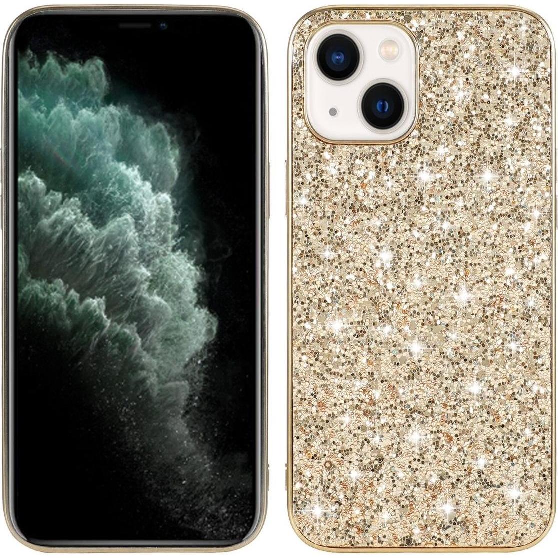 König Design Schutz Handy Hülle für Apple iPhone 15 Plus Case Cover Glitzer Bumper Etuis Neu (Apple iPhone 15 Plus), Sma...