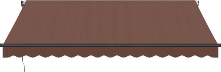 Image du produit vidaXL Markise Gelenkarmmarkise Sonnenmarkise Automatisch Braun 400x350cm (4 m)