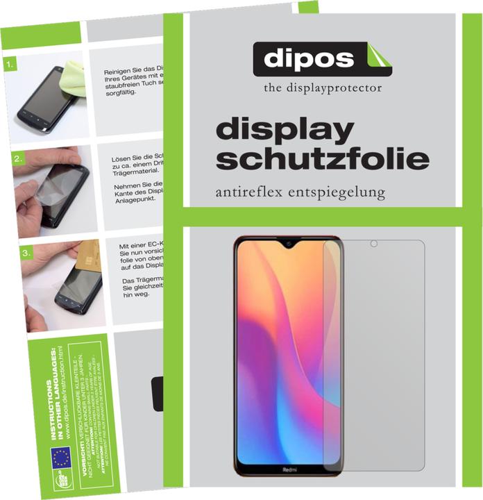 Dipos Displayschutzfolie Antireflex (6 Stück, Xiaomi Redmi 9C)