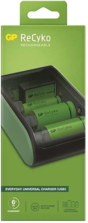 Produktbild GP Batteries B631 Household battery USB (1 Stk., AAA, AA, C, D, Ladegerät inkl. Akku)