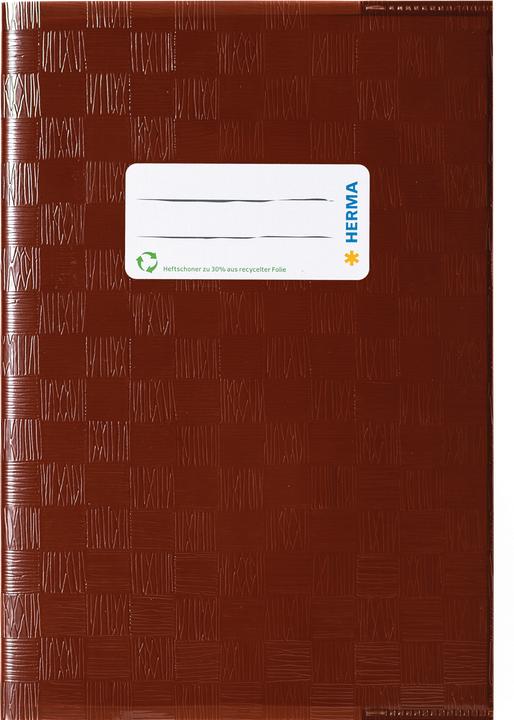 Actual product image HERMA Booklet protector A5 covered brown (A5)