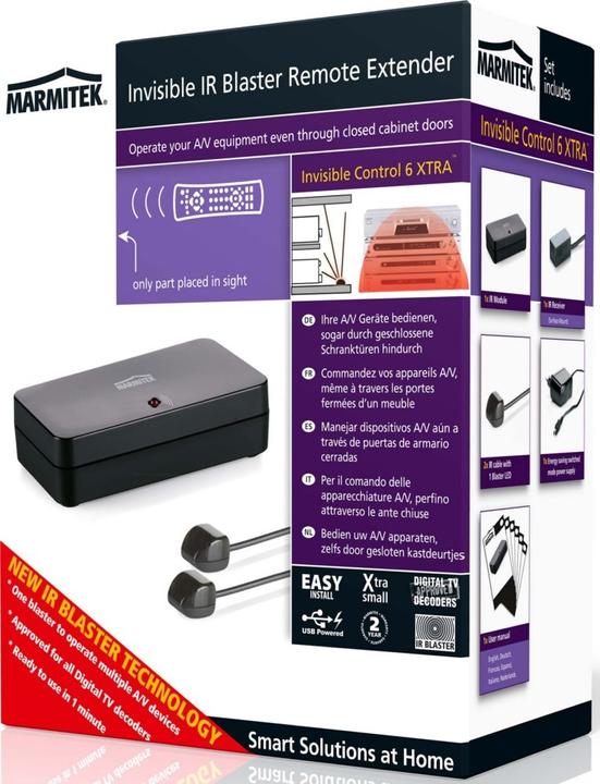 Actual product image Marmitek Invisible Control 6 Xtra (Remote control)